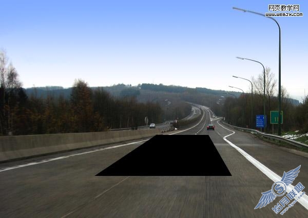 Photoshop照片合成教程:着火的疯狂F1赛车