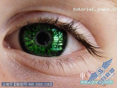 Photoshop入门教程:简单改变眼睛的颜色