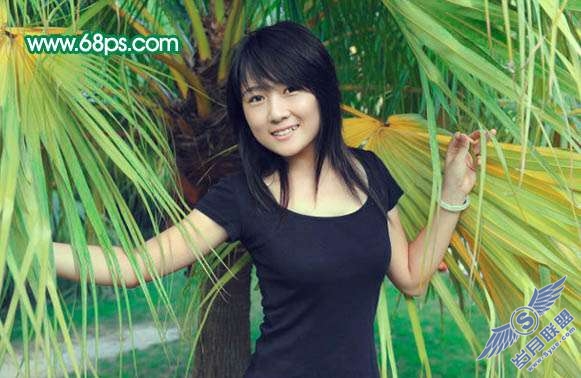 Photoshop照片处理:制作糖果色<a href=http://www.syue.com/Digital/Mobile/ target=_blank class=infotextkey>手机</a>美女照片【图】_