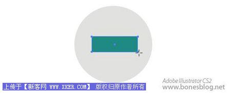 AI打造清新苹果风格图标_形状的建立_天极设计在线转载