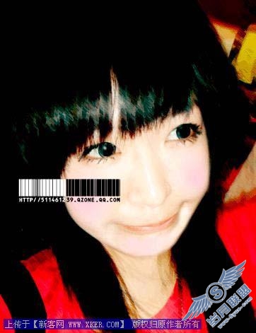 Photoshop制作VONAI风格非主流照片效果