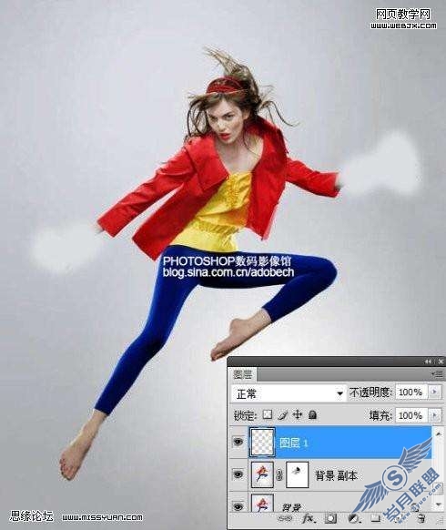 Photoshop照片处理:合成海上踏浪效果【图】_