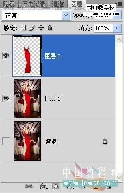 Photoshop教程:为性感模特裙子换面料