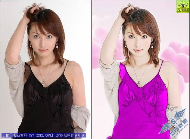 Photoshop处理美女照片为插画效果方法