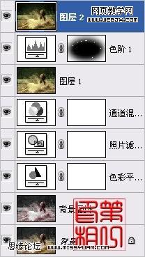Photoshop调色教程:漂亮的月桂女神