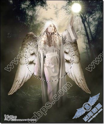 Photoshop制作神圣天使