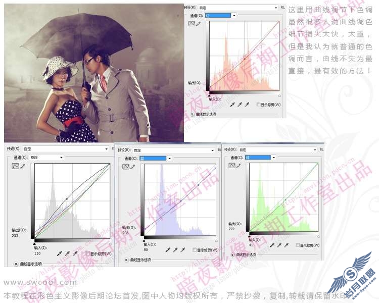 PhotoShop调色出质感怀旧色调效果