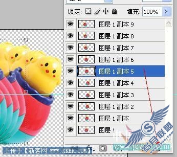 photoshop CS3动画教程:可爱不倒翁的制作过程