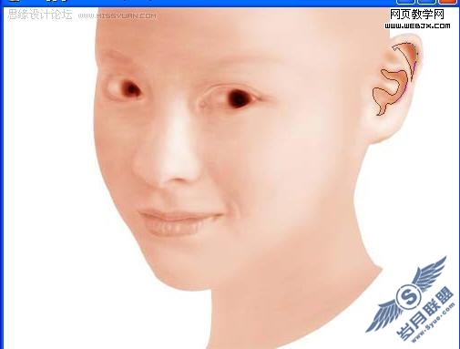 Photoshop鼠绘教程:气质美女
