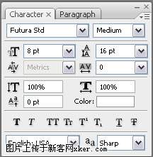 Photoshop制作蓝色风格的网站首页模板