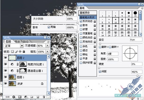 Photoshop调色教程：将普通照片打造成唯美的夜景