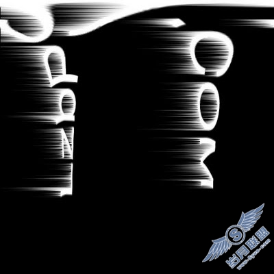 Photoshop制作炫光圈字体