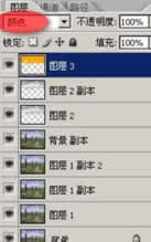 PhotoShop调色教程:制作金黄色调黄昏照片