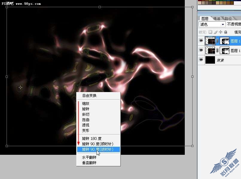 photoshop设计制作炫彩图片效果【图】_