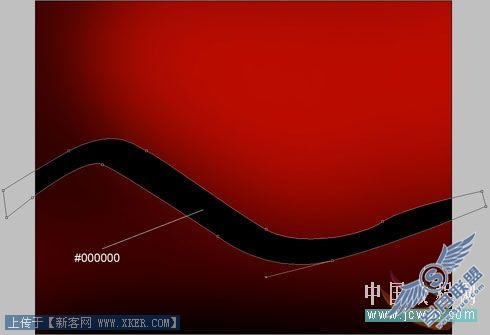 Photoshop打造浪漫星光闪烁圣诞树背景