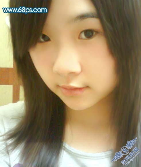 photoshop把曝光过度的人物照片转手绘效果