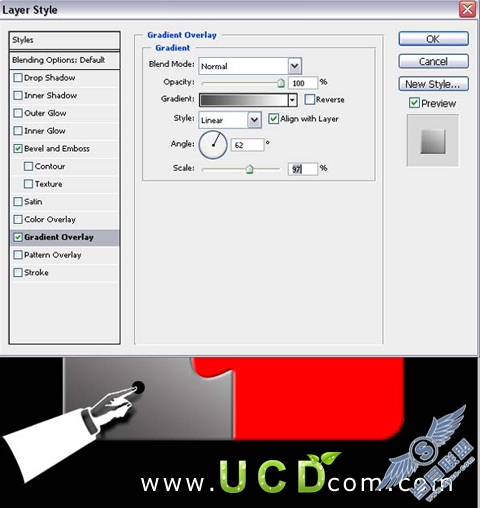 Photoshop教程:简单制作3D图标