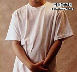 利用Photoshop给皱褶T恤添加图案