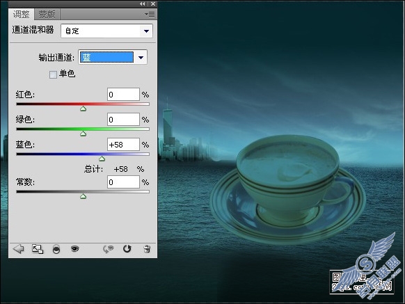 Photoshop照片合成:制作惊涛骇浪海报