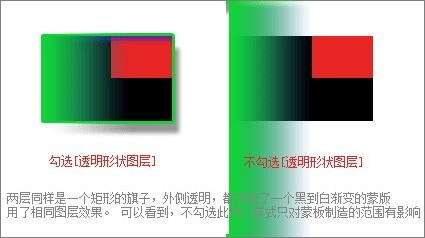 photoshop图层样式混合选项功能详解【图】_