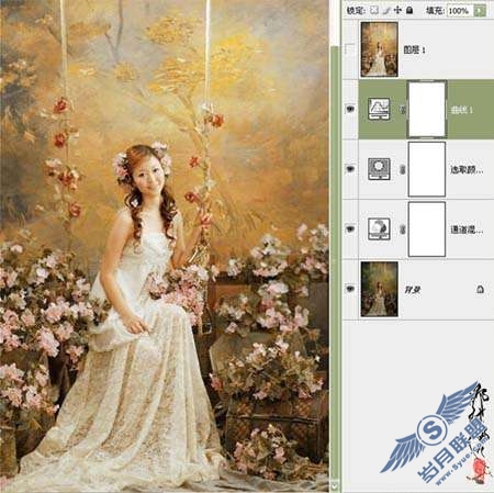 Photoshop照片处理:增强照片的亮度及清晰度_