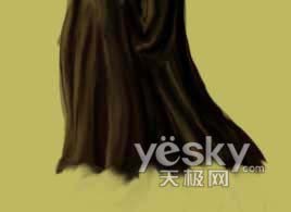 Photoshop鼠绘梦幻的绿色卡通树