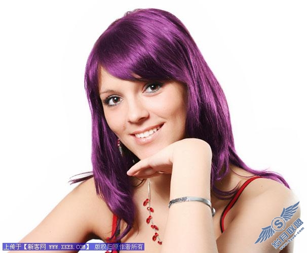 Photoshop简单对人像照片的头发处理的技巧