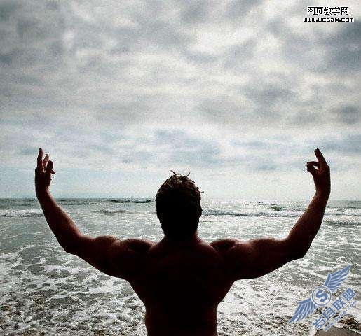 Photoshop滤镜教程:给人物加上神奇的闪电