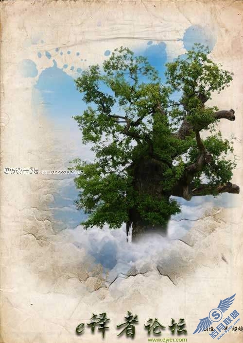 Photoshop创意合成教程:虚构的蒙太奇魔幻场景