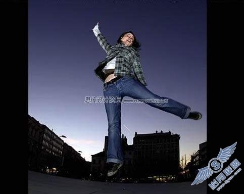 Photoshop制作绚丽的真人潮流插画