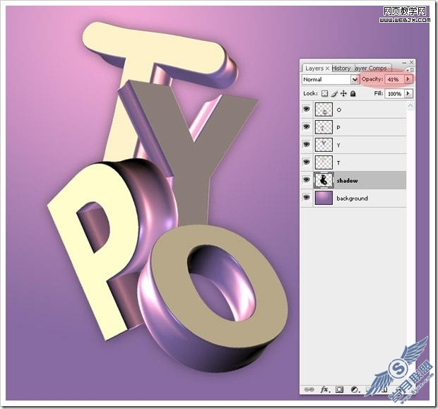 Photoshop教程:制作独特的3D文字
