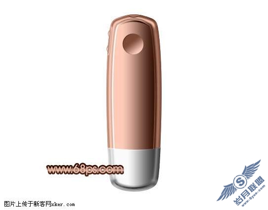 Photoshop制作一款逼真的小型MP3