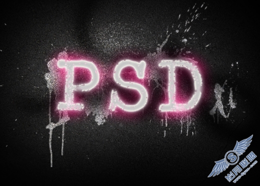 Photoshop轻松制作雾状绘画文字效果