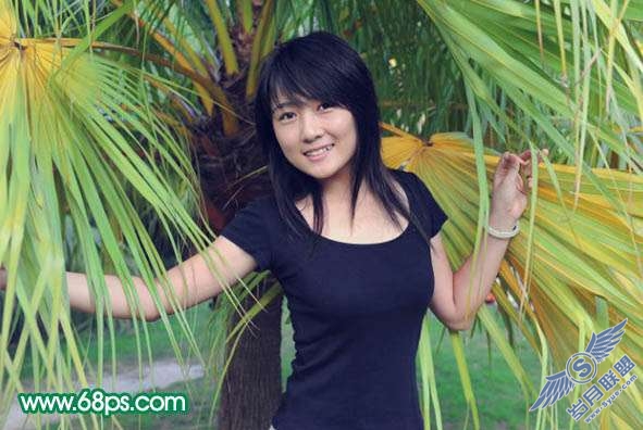 Photoshop照片处理:制作糖果色<a href=http://www.syue.com/Digital/Mobile/ target=_blank class=infotextkey>手机</a>美女照片【图】_