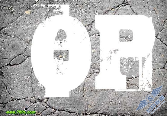 Photoshop教程:打造颓废涂鸦文字