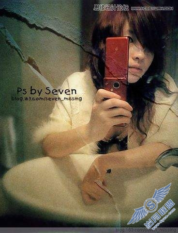 Photoshop制作<a href=http://www.syue.com/Digital/Mobile/ target=_blank class=infotextkey>手机</a>照片的颓废风格