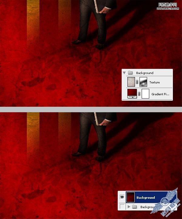 Photoshop合成教程:建构主义职场海报