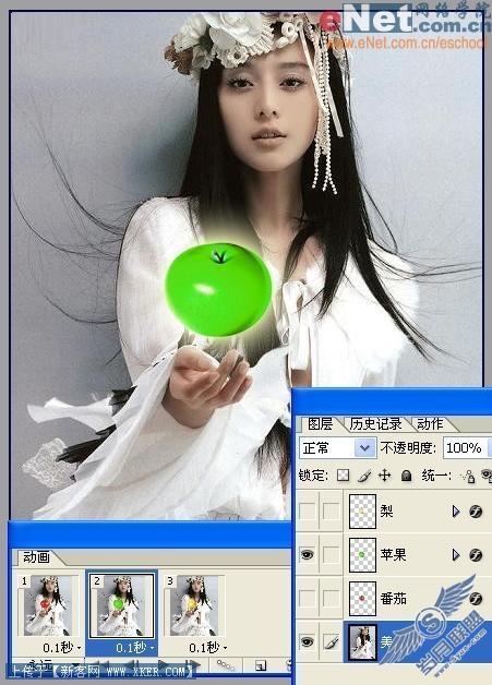 PSIR打造小仙女魔法之水果变变变(4)