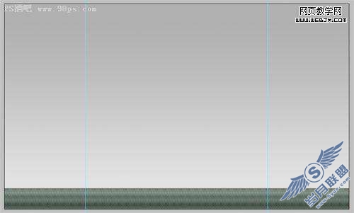 Photoshop制作漂亮的网页页脚元素【图】_