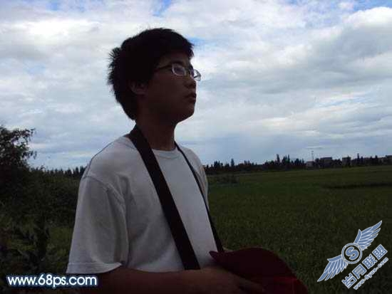 Photoshop给逆光人物照片简单调色