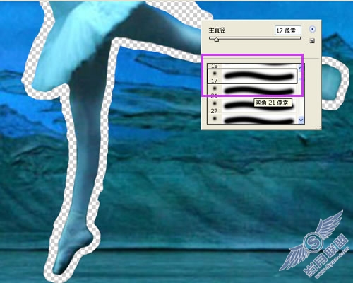Phtoshop蒙板和画笔工具的使用