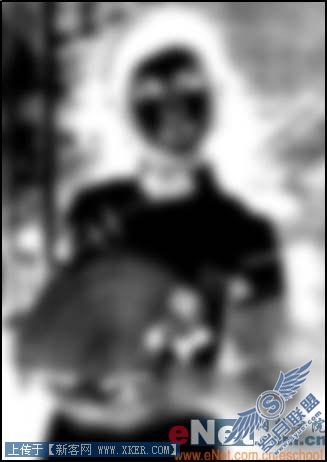 Photoshop把照片变成画像效果