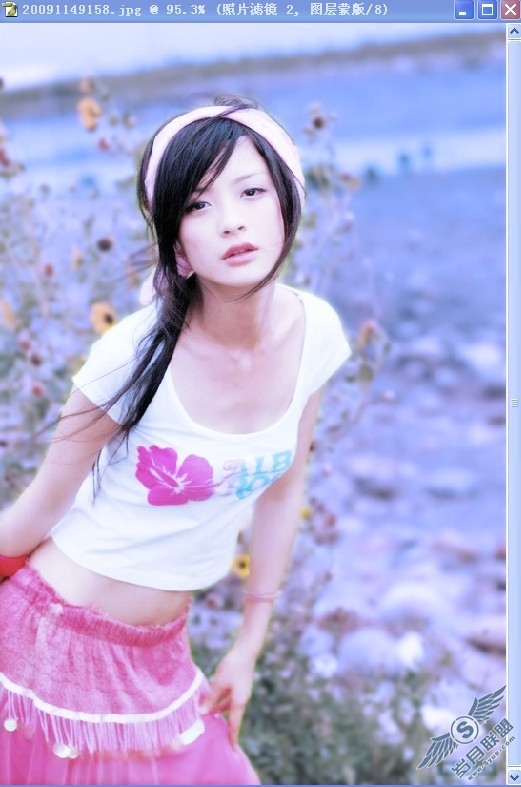 Photoshop简单几步让灰暗的照片亮起来
