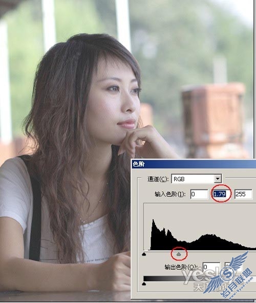 Photoshop教程:利用“计算”打造通透皮肤