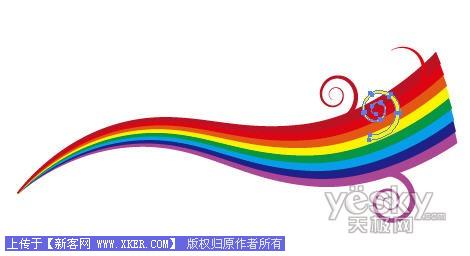 Illustrator巧绘矢量螺旋形状