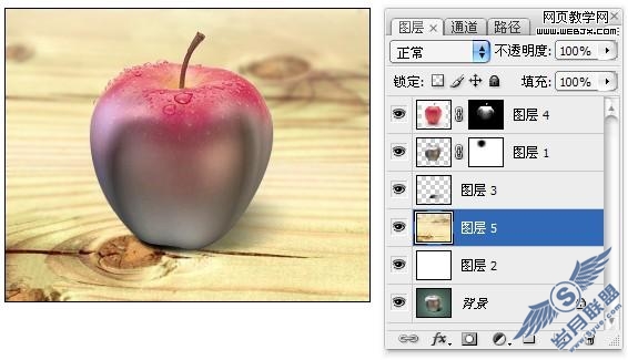 Photoshop蒙版和渐变照片合成中的自然过渡