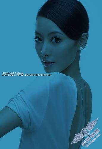 photoshop调色: 调出水灵灵肌肤的美女