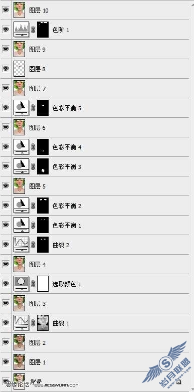 photoshop教程: 给MM照片上通透靓丽的彩妆