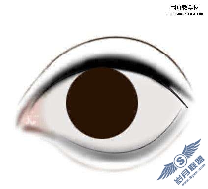 Photoshop鼠绘教程:制作惊讶的眼睛表情教程【图】_