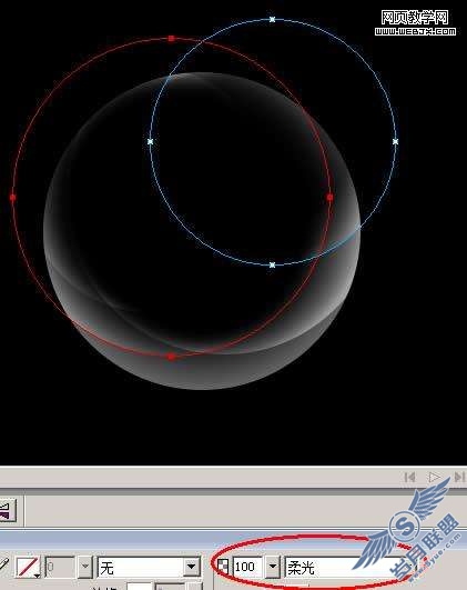 Fireworks绘制奇特发光的圆特效【图】_